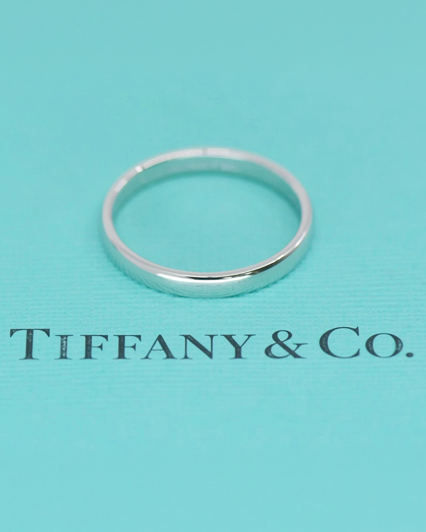 Tiffany & Co. Platinum Ring Size 10