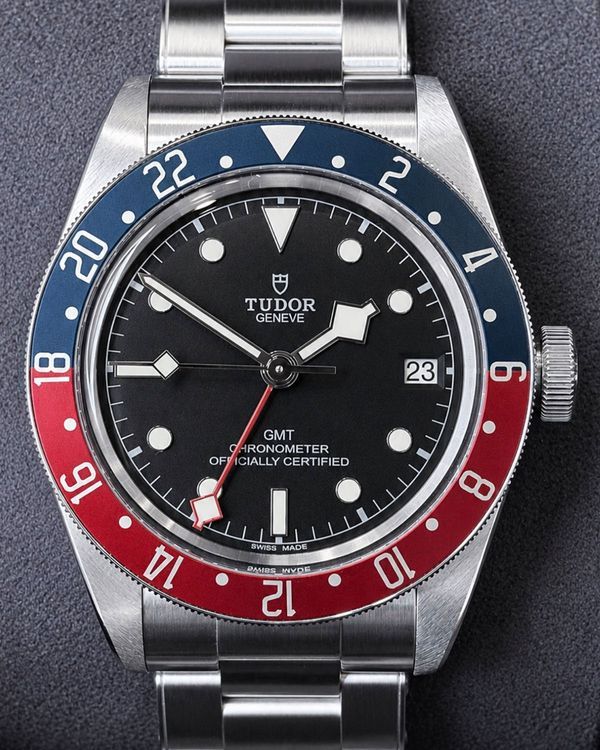 No Reserve - 2020 Tudor Black Bay GMT "Pepsi" 41MM Black Dial Steel Bracelet (79830RB)