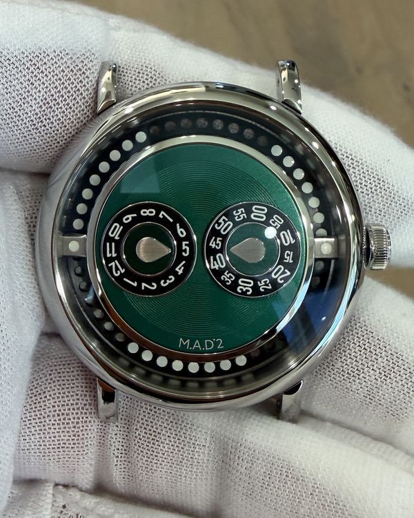 2025 MB&F MAD Edition 2 "Tribe Edition" 42MM Green Dial Leather Strap (M.A.D 2)