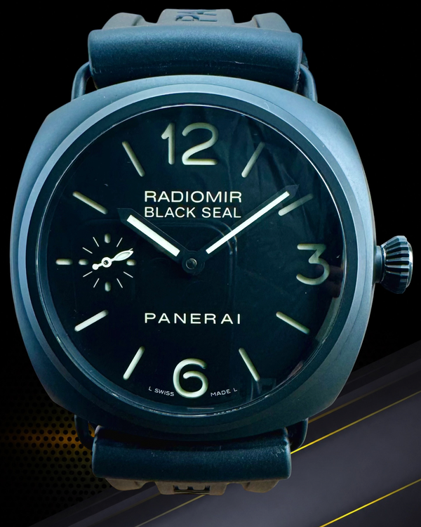 Panerai Radiomir Black Seal L.E. 45MM Black Dial Rubber Strap (PAM00292)