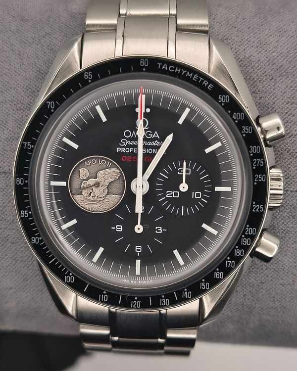 Omega Speedmaster Professional Moonwatch Apollo 11 40th Anniversary L.E. 42MM Black Dial Steel Bracelet (311.30.42.30.01.002)