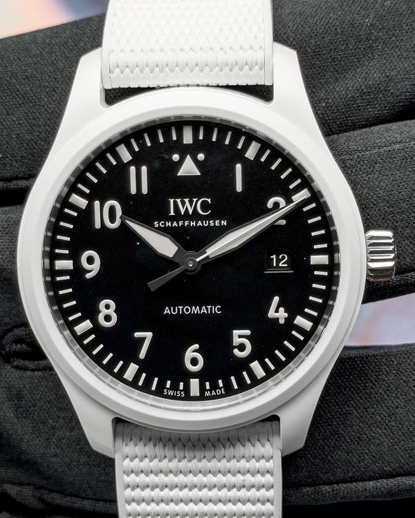 2025 IWC Pilot Top Gun "Lake Tahoe" 41mm Black Dial Rubber Strap (IW328104)