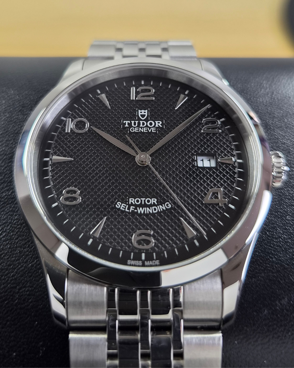 No Reserve - 2023 Tudor 1926 41MM Black "Waffle" Dial Steel Bracelet (91650)