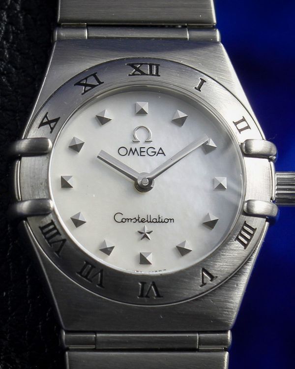 No Reserve - 2003 Omega Constellation "My Choice" 22.5MM Quartz Mother of Pearl Dial Steel Bracelet (1561.71.00)