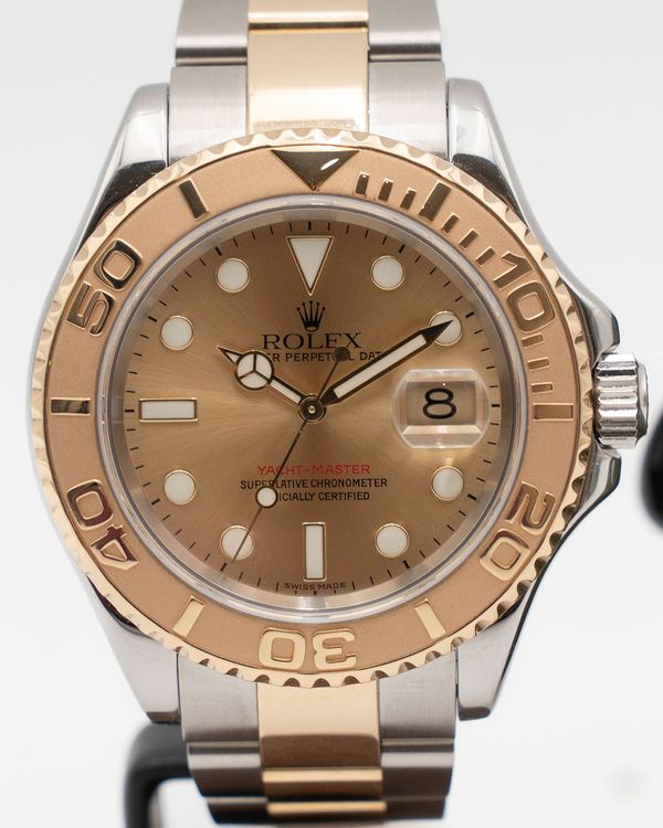 Rolex Yacht-Master 40MM Champagne Dial Two-Tone Oyster Bracelet (16623)