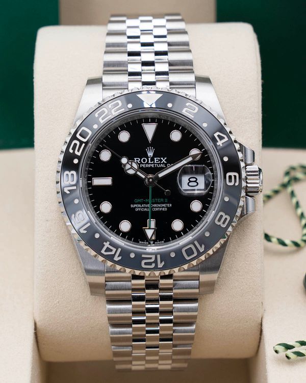 2026 Rolex GMT-Master II "Bruce Wayne" 40MM Black Dial Jubilee Bracelet (126710GRNR)
