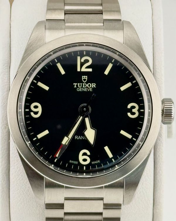 No Reserve - 2026 Tudor Ranger 39MM Black Dial Steel Bracelet (79950)