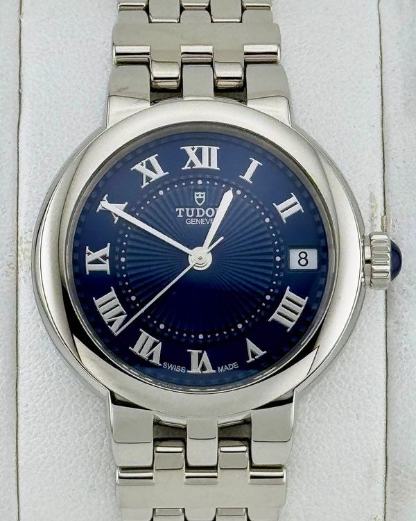 No Reserve - 2026 Tudor Clair De Rose 34MM Blue Dial Steel Bracelet (35800)