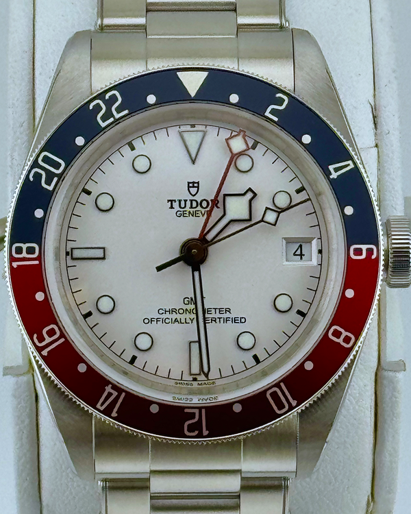No Reserve - 2026 Tudor Black Bay GMT "Pepsi" 41MM White Dial Steel Bracelet (79830RB)