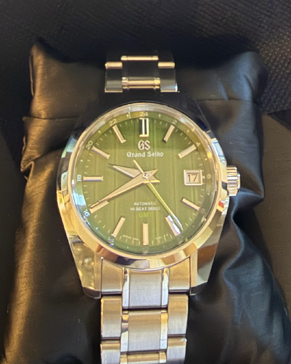 2025 Grand Seiko Heritage Collection "Bamboo" 40MM Green Dial Steel Bracelet (SBGJ259)