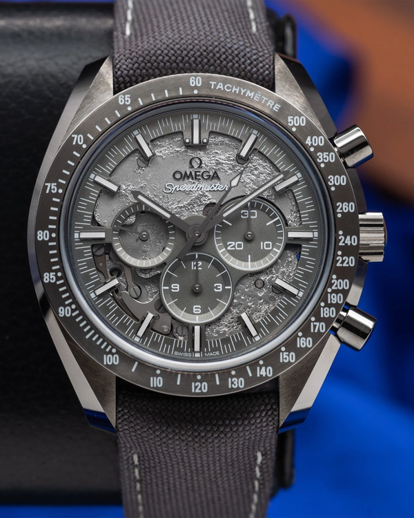2025 Omega Speedmaster Dark Side of the Moon "Grey Side of the Moon" 44.25MM Grey Dial Rubber Strap (310.92.44.50.06.001)