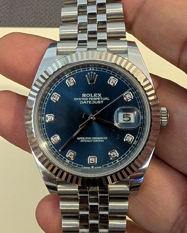 No Reserve - 2024 Rolex Datejust 41MM Black Dial Jubilee Bracelet (126334)