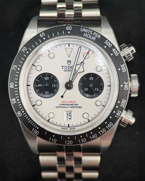 2026 Tudor Black Bay Chrono "Panda" 41mm White Dial Steel Bracelet (79360N)