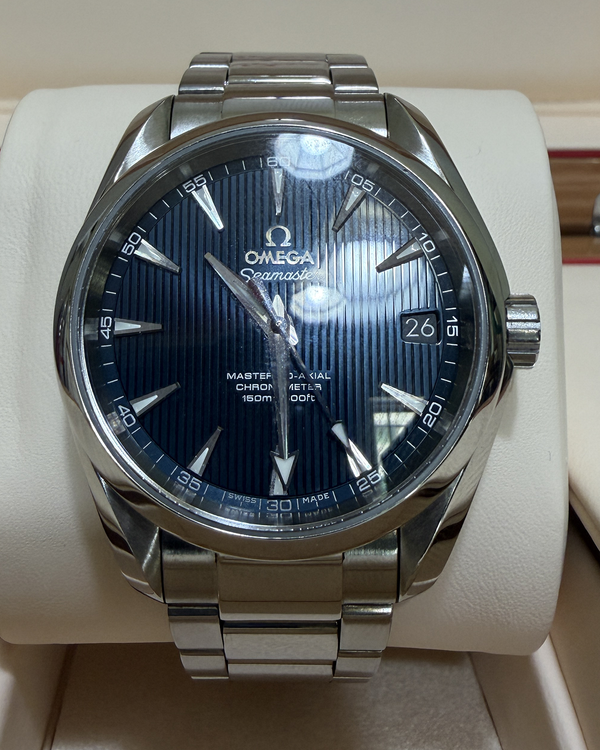 2016 Omega Seamaster Aqua Terra 150M 41.5MM Blue Dial Steel Bracelet (231.10.42.21.03.003)