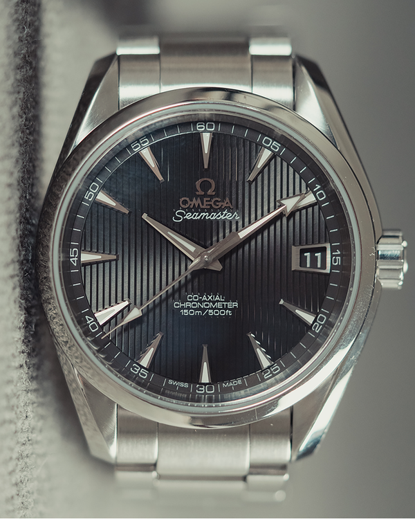 2010 Omega Seamaster Aqua Terra 150M 38.5MM Grey Dial Steel Bracelet (231.10.39.21.06.001)