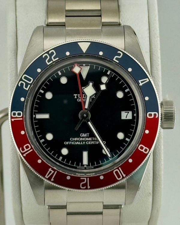 2026 No Reserve - Tudor Black Bay GMT "Pepsi" 41MM Black Dial Steel Bracelet (79830RB)