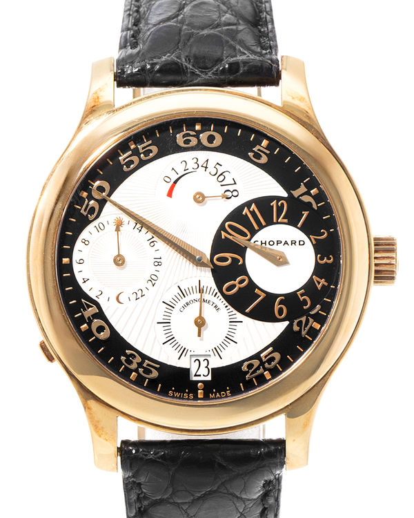 2015 Chopard L.U.C Regulator 40mm Silver Dial Leather Strap (161874-5001)