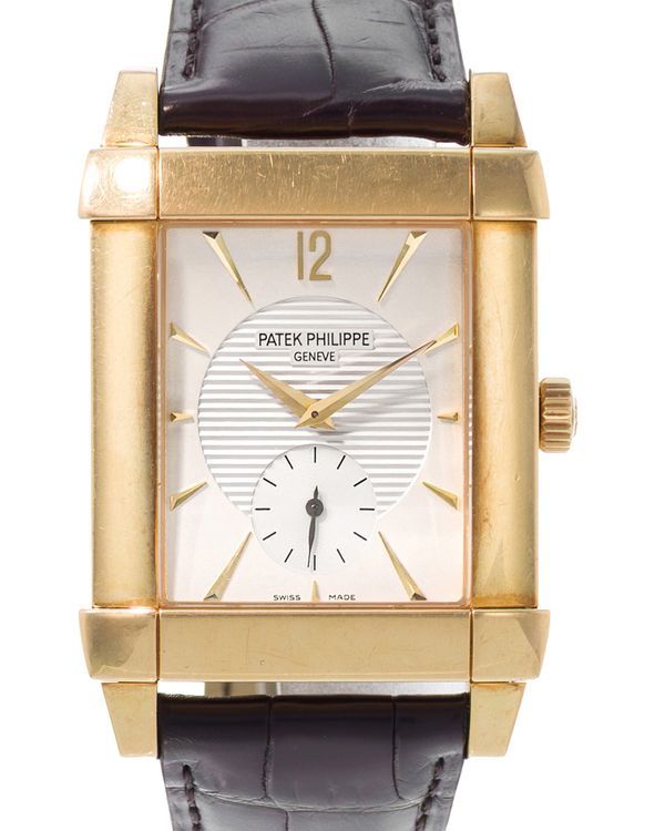 2008 Patek Philippe Gondolo 30MM Silver Dial Leather Strap (5111J-001)