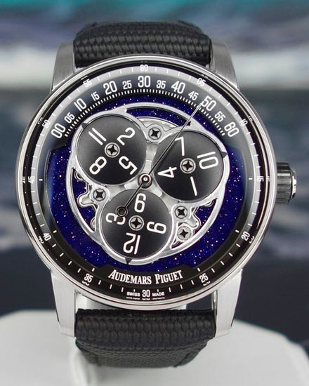 2024 Audemars Piguet Code 11.59 "Starwheel" 41MM Aventurine Dial Textile Strap (15212NB.OO.A002KB.01)