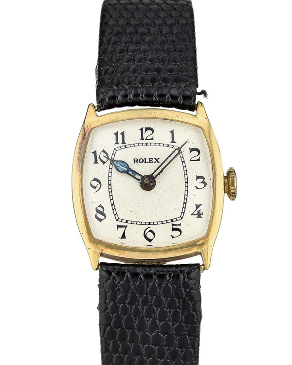 1940 Rolex Vintage 24MM White Dial Aftermarket Leather Strap (12)