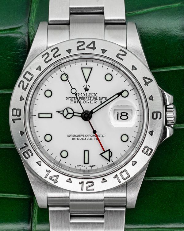 2004 Rolex Explorer "Polar" 40MM White Dial Oyster Bracelet (16570)
