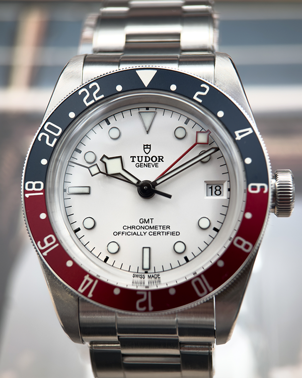 2024 Tudor Black Bay GMT "Pepsi" 41mm White Dial Steel Bracelet (79830RB)