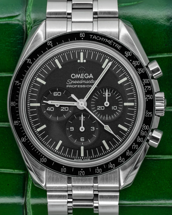 2021 Omega Speedmaster Professional Moonwatch 42MM Black Dial Steel Bracelet (310.30.42.50.01.002)