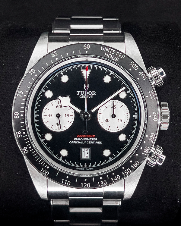 2023 Tudor Black Bay Chronograph 41MM Black Dial Steel Bracelet (M79360N)