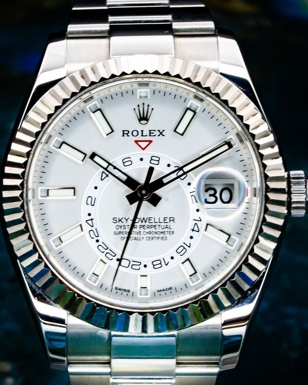 2024 Rolex Sky-Dweller 42MM White Dial Oyster Bracelet (326934)
