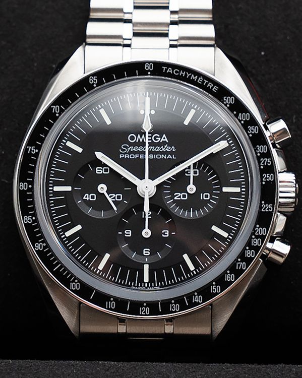 2021 Omega Speedmaster Professional Moonwatch 42MM Black Dial Steel Bracelet (310.30.42.50.01.002)