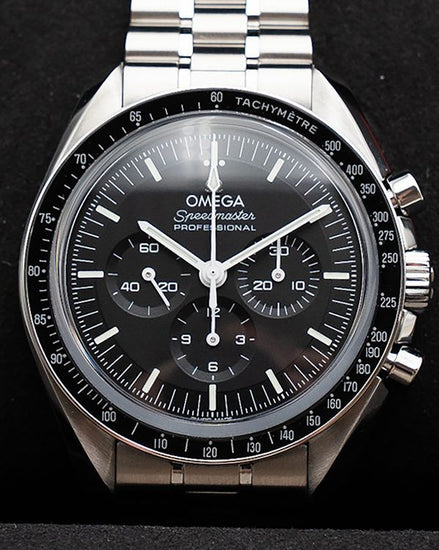 2021 Omega Speedmaster Professional Moonwatch 42MM Black Dial Steel Bracelet (310.30.42.50.01.002)