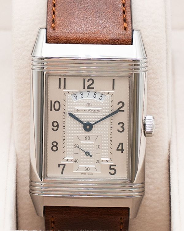 Jaeger-LeCoultre Reverso 29.5MM White Dial Leather Strap (Q3748421)