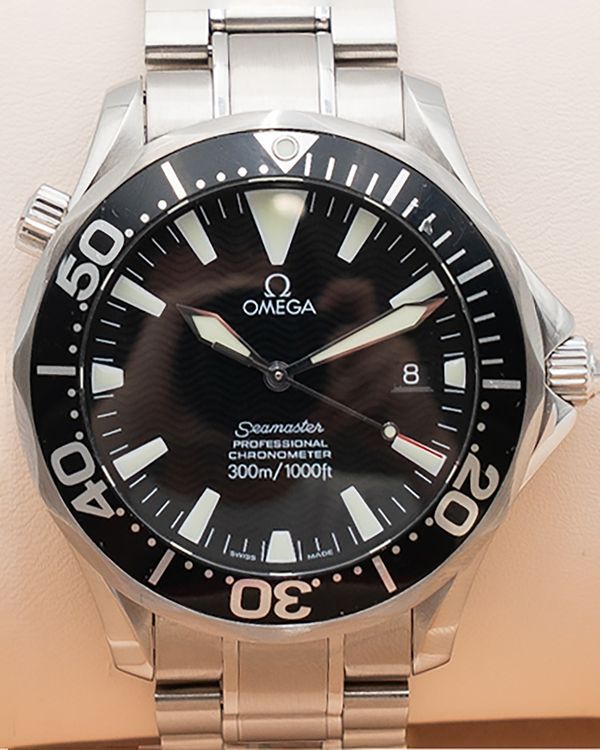 Omega Seamaster Diver 300M 41MM Black Dial Steel Bracelet (2254.50.00)