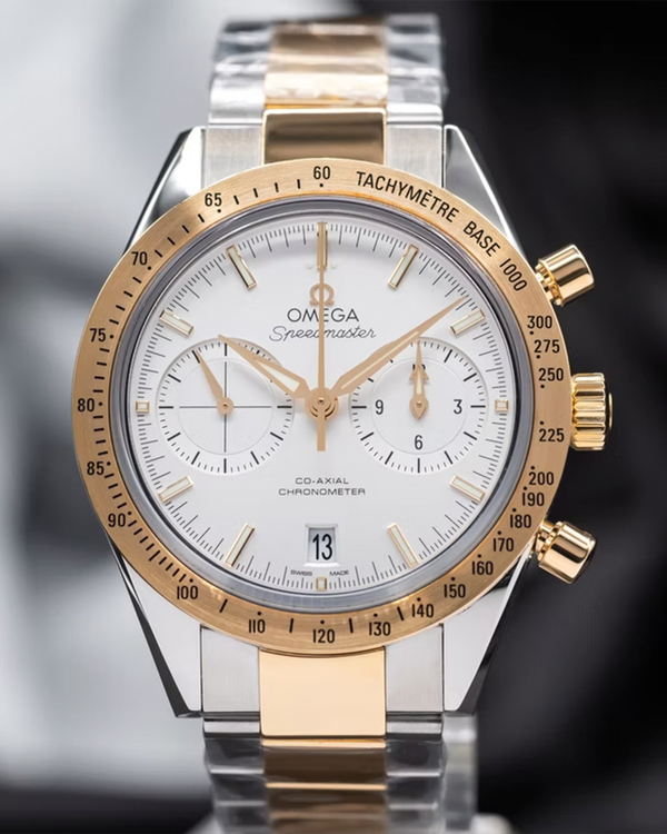 Omega Speedmaster '57 41.5MM Silver Dial Two-Tone Bracelet (331.20.42.51.02.001)