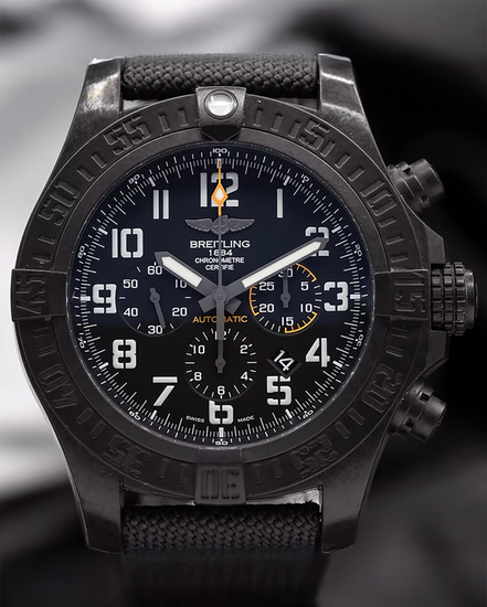 Breitling Avenger Hurricane 12H 50MM Black Dial Textile Strap (XB0170E41B1W1)