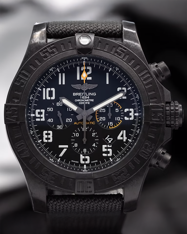 Breitling Avenger Hurricane 12H 50MM Black Dial Textile Strap (XB0170E41B1W1)