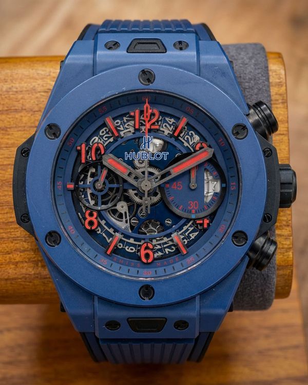 Hublot Big Bang Unico L.E. 45MM Skeleton Dial Leather Strap (411.EX.5113.LR.SPO18)