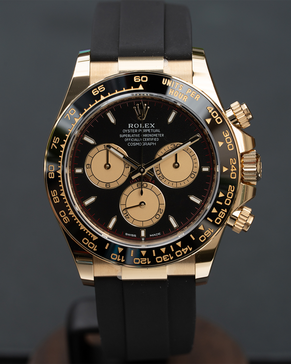 2026 Rolex Cosmograph Daytona 40MM Black Dial Oysterflex Strap (126518LN)