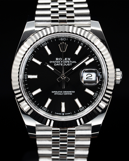 2026 Rolex Datejust 41MM Black Dial Jubilee Bracelet (126334)