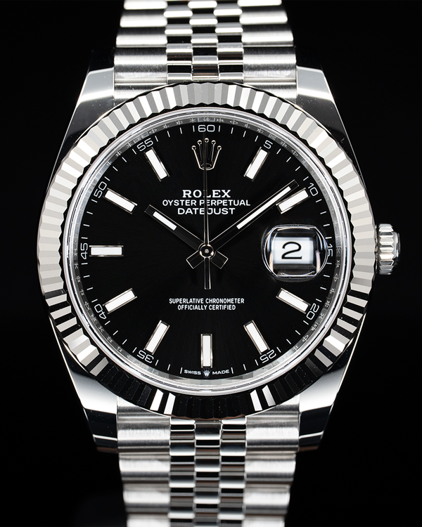 2026 Rolex Datejust 41MM Black Dial Jubilee Bracelet (126334)
