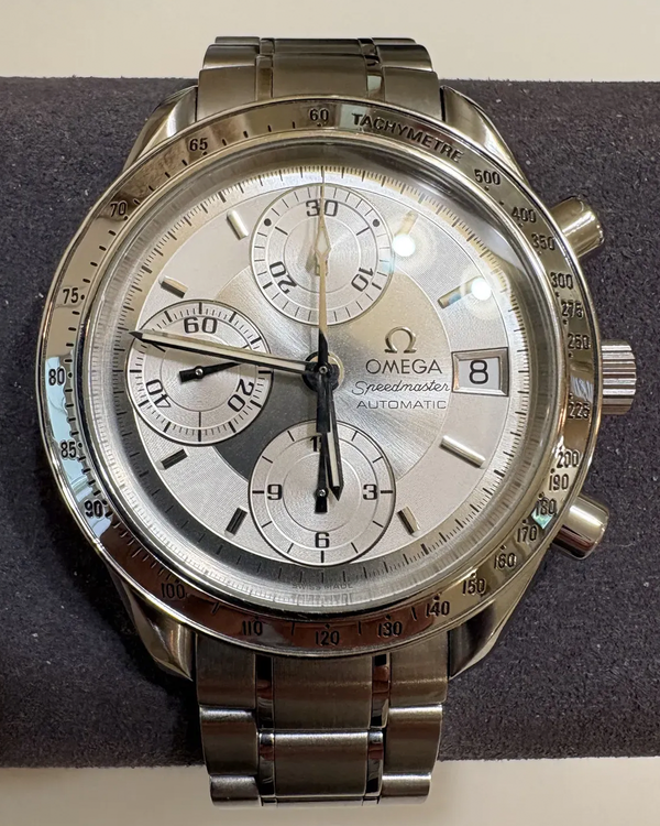 Omega Speedmaster Date 39MM Silver Dial Steel Bracelet (3513.30.00)