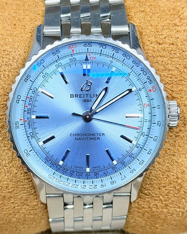 2023 Breitling Navitimer 41MM Blue Dial Steel Bracelet (A17329171C1A1)