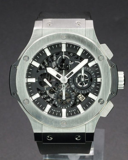 2011 Hublot Big Bang Aero Bang 44MM Skeleton Dial Rubber Strap (311.SX.1170.RX)