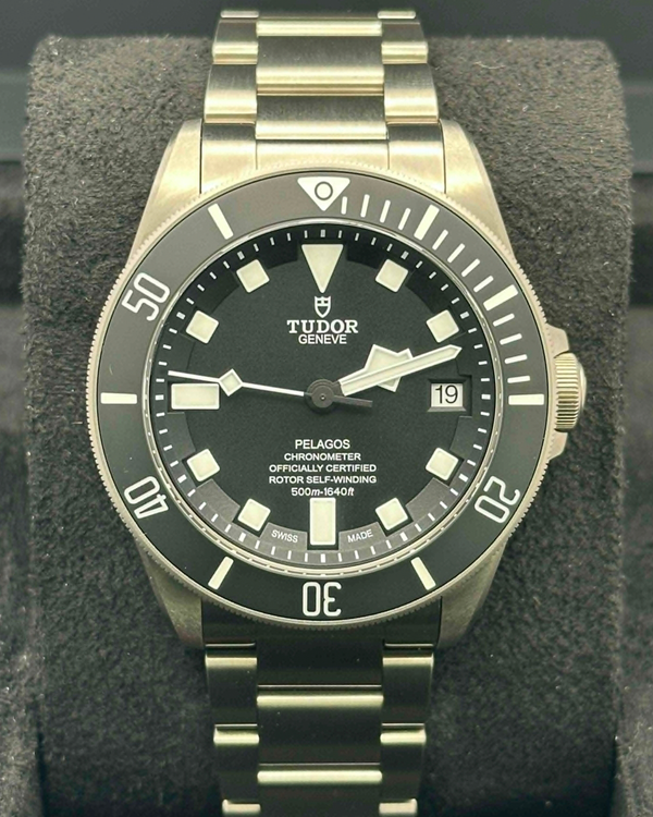 2026 Tudor Pelagos 42MM Black Dial Titanium Bracelet (25600TN)