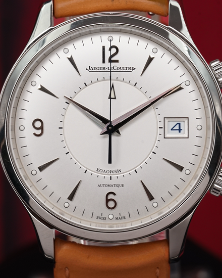 2021 Jaeger-LeCoultre Master Control Memovox "The Sound Maker" 40MM Silver Dial Leather Strap (Q4118420)