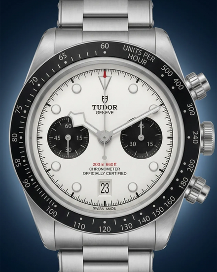 2022 Tudor Black Bay Chrono "Panda" 41MM White Dial Steel Bracelet (79360N)