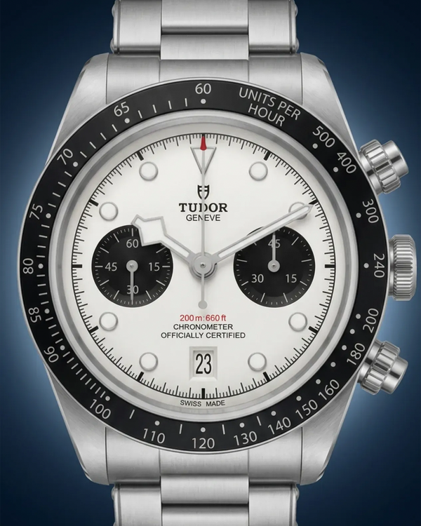 2022 Tudor Black Bay Chrono "Panda" 41MM White Dial Steel Bracelet (79360N)