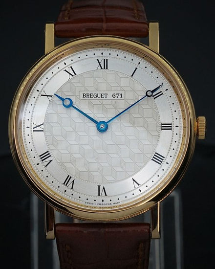 2014 Breguet Classique 41MM Silver Dial Leather Strap (5967BA/11/9W6)