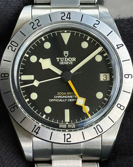 2025 Tudor Black Bay Pro 39MM Black Dial Steel Bracelet (M79470)
