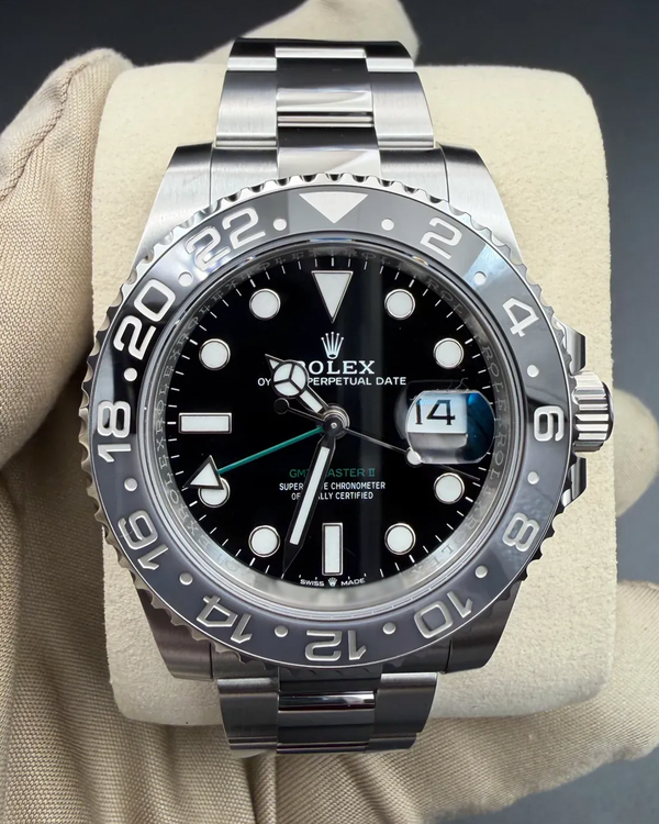 2026 Rolex GMT-Master II "Bruce Wayne" 40MM Black Dial Jubilee Bracelet(126710GRNR)